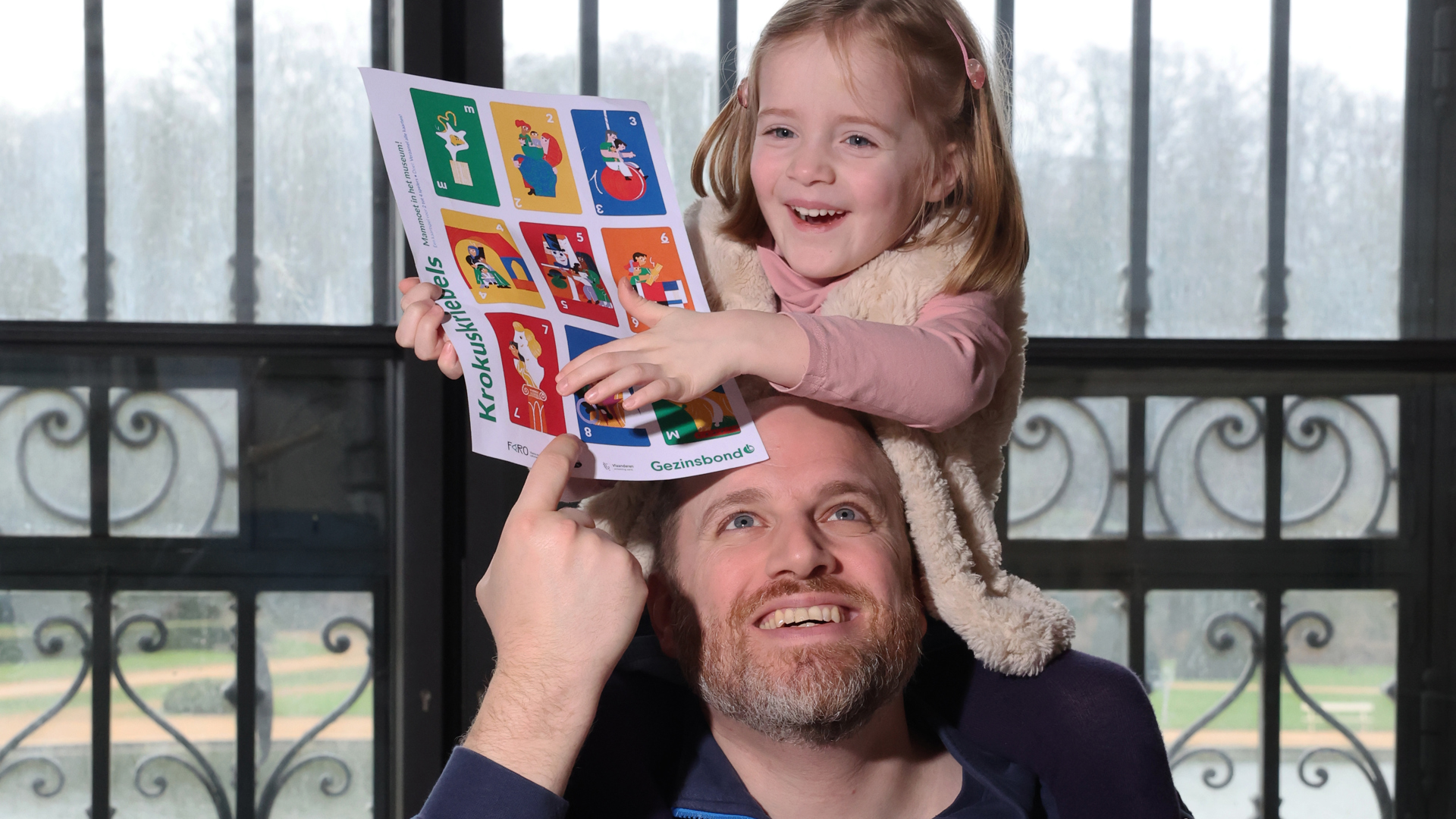 Krokuskriebels Vader En Dochter